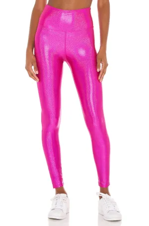 BEACH RIOT X REVOLVE Hologram Shine Leggings, Neon Pink