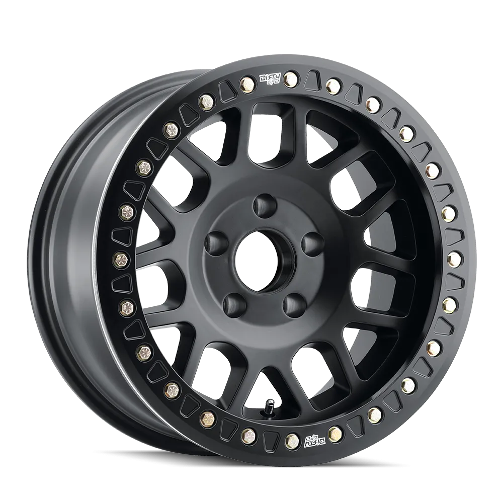 DIRTY LIFE 9312 | MATTE BLACK | 6x139.7 | 17x9 | -12mm