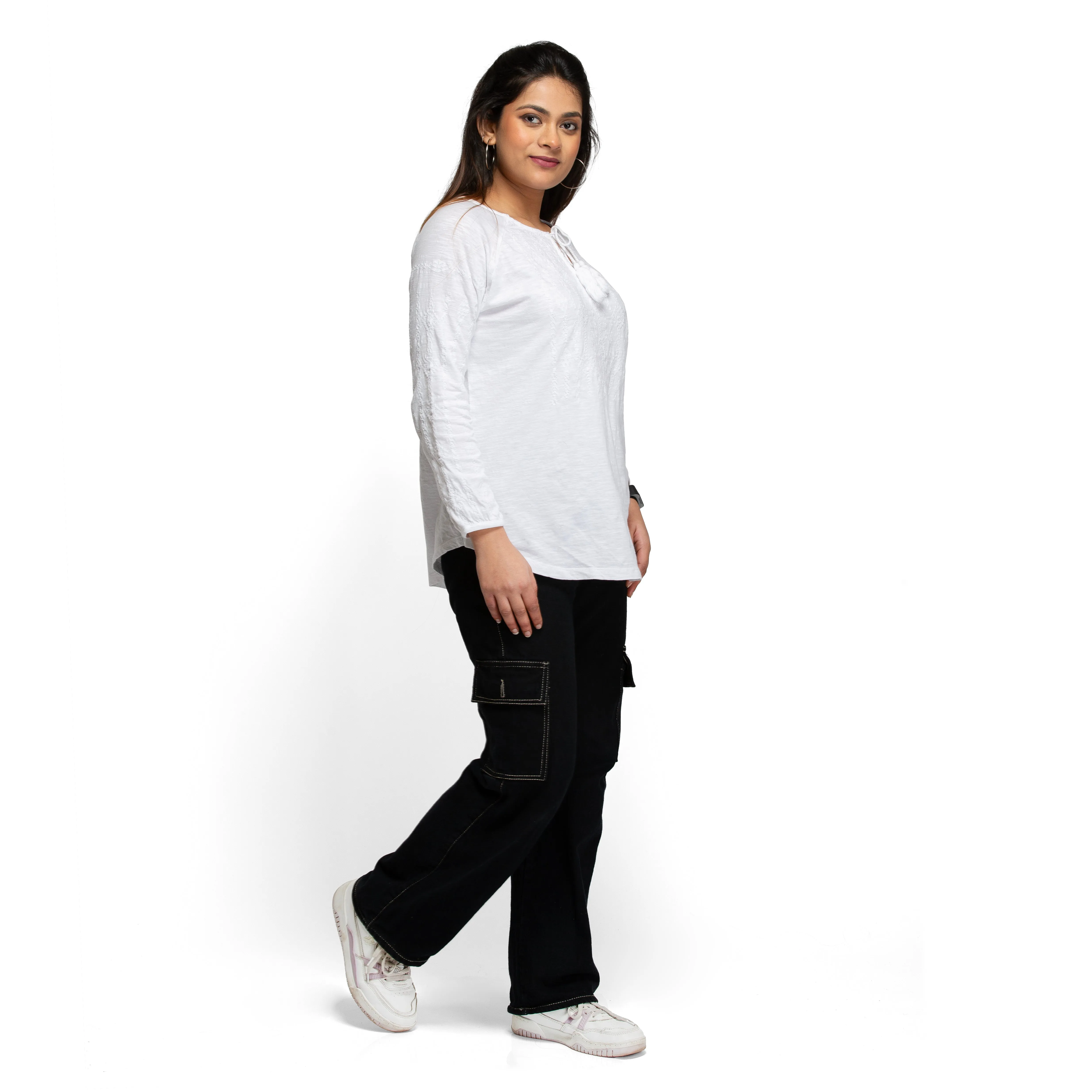 Embroidered Top For Women