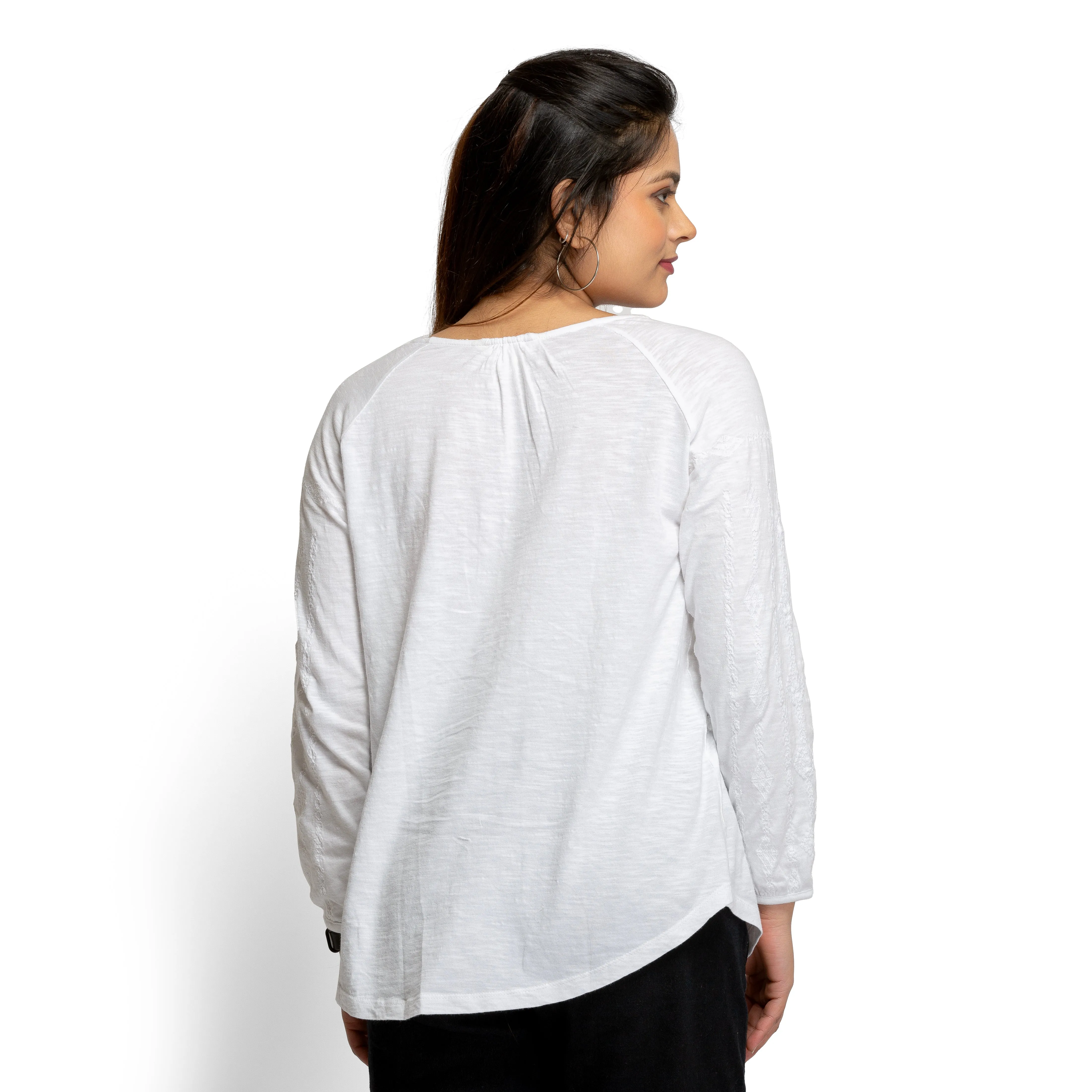 Embroidered Top For Women