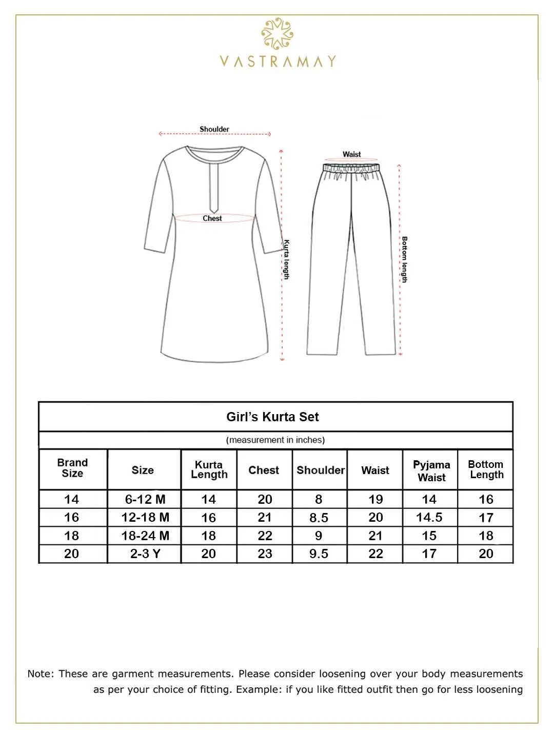 Jashvi SISHU Girl's Yellow And White Chikankari Kurta Leggings Set